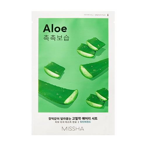 missha airy fit sheet mask 12 types 1ea 19g