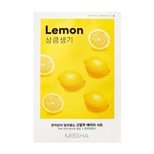 missha airy fit sheet mask 12 types 1ea 19g