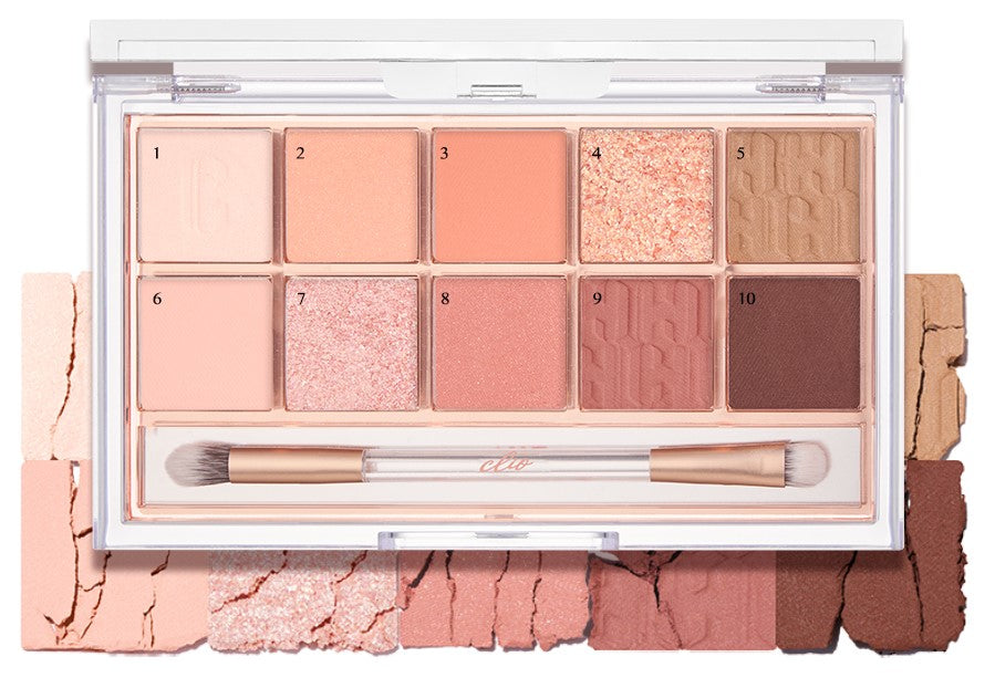 clio pro eye palette 17 types