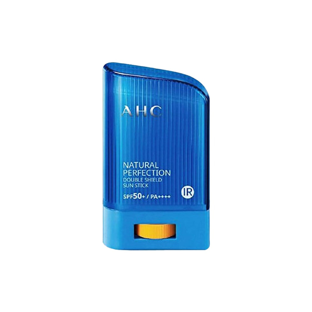 ahc natural perfection fresh sun stick 17g double shield sun stick 14g, 22g blue/green spf50+ pa++++