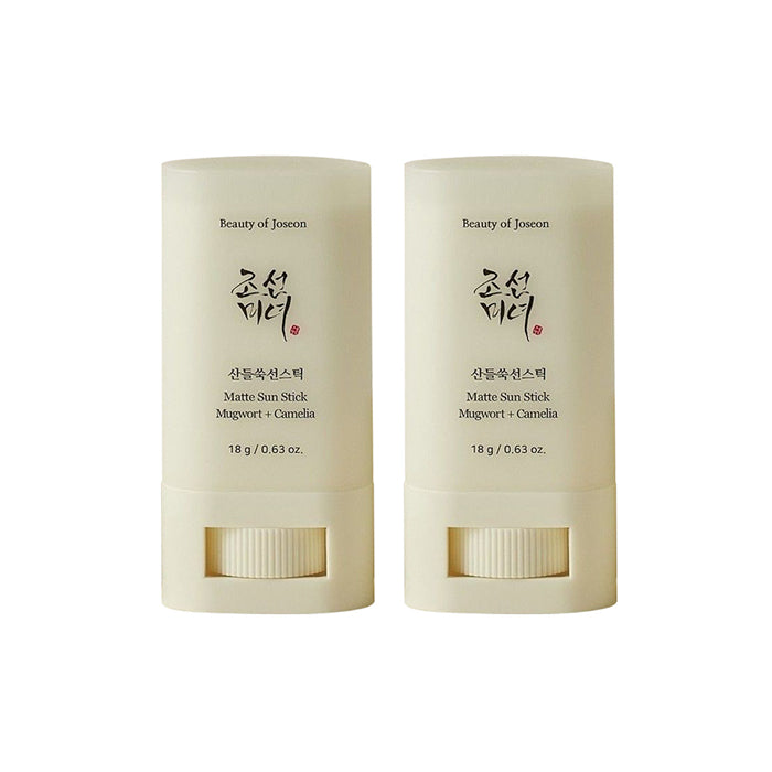 beauty of joseon matte sun stick mugwort+camelia 18g spf50+ pa++++