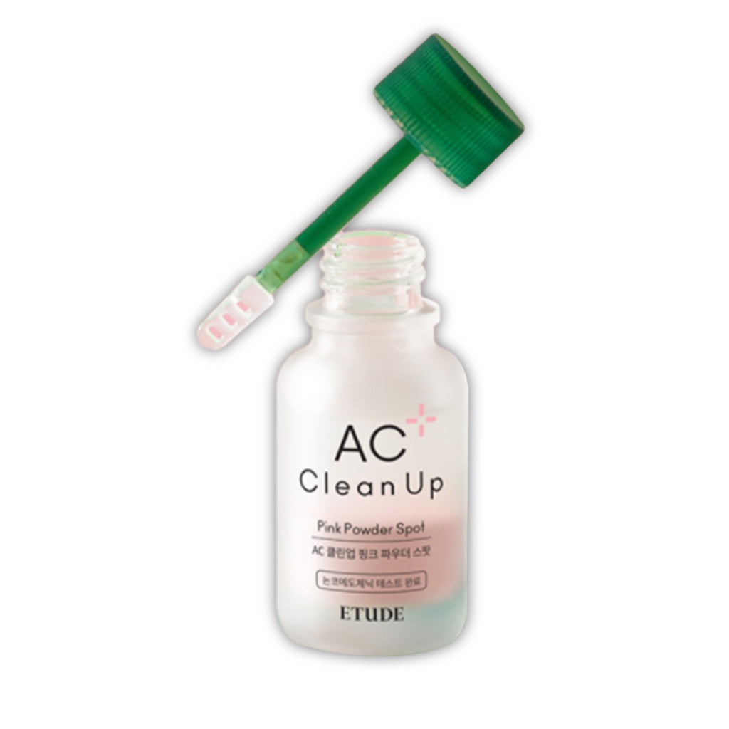 etude house ac clean-up pink powder spot 15g