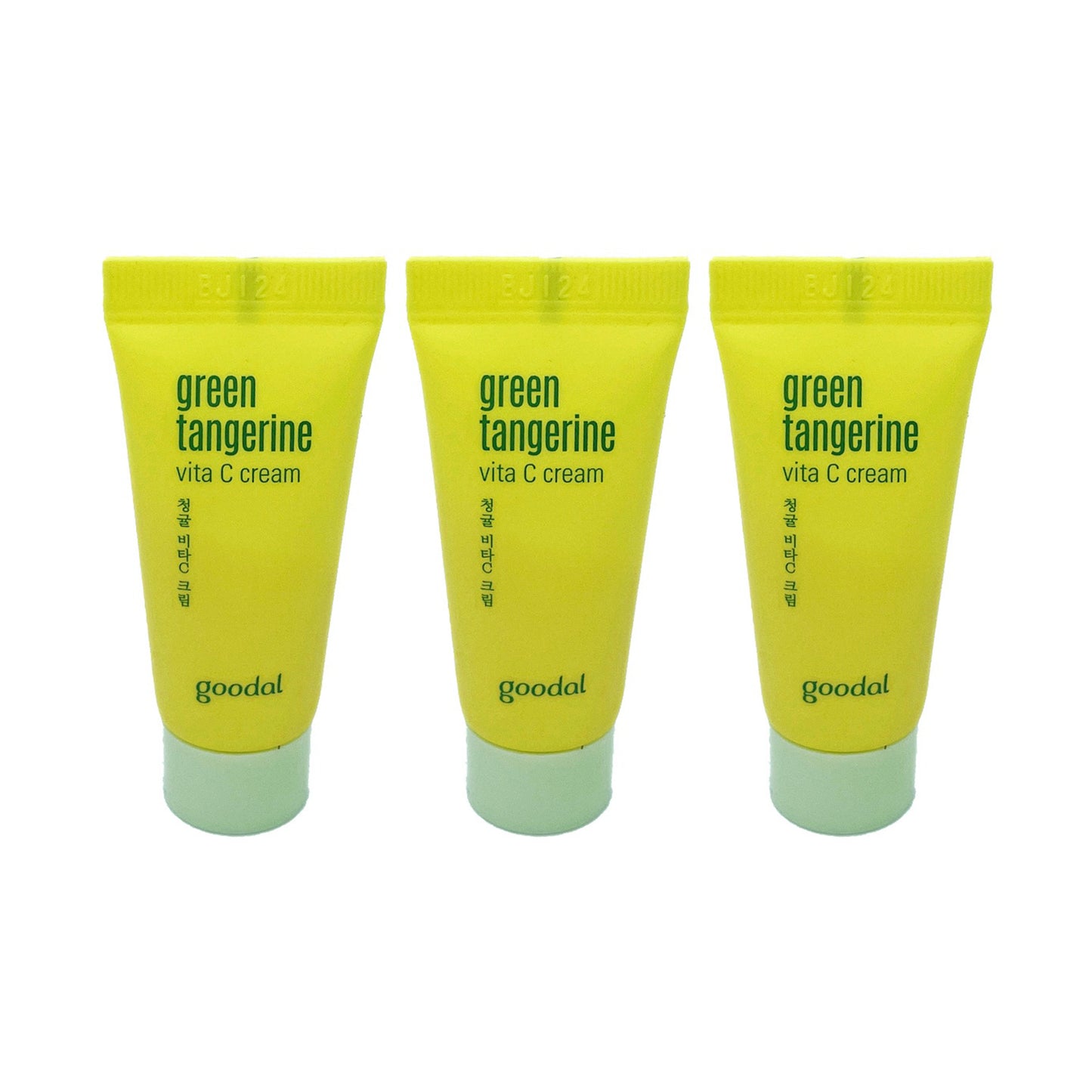 goodal green tangerine serum, cream mini 5ml