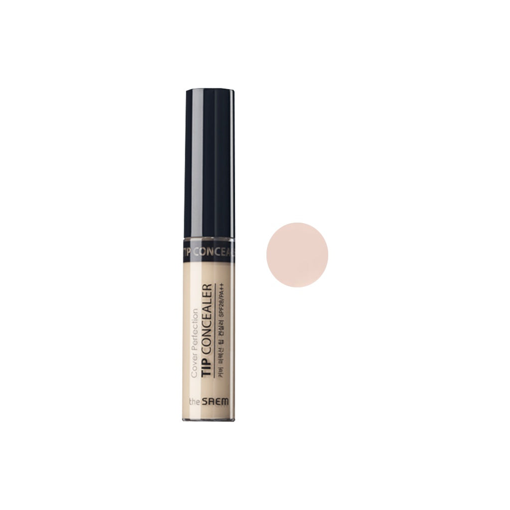the saem cover perfection tip concealer 6 color 6.5g