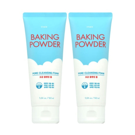 etude house baking powder pore cleansing foam / bb deep cleansing foam 160g