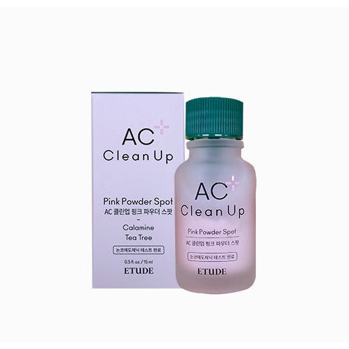 etude house ac clean-up pink powder spot 15g