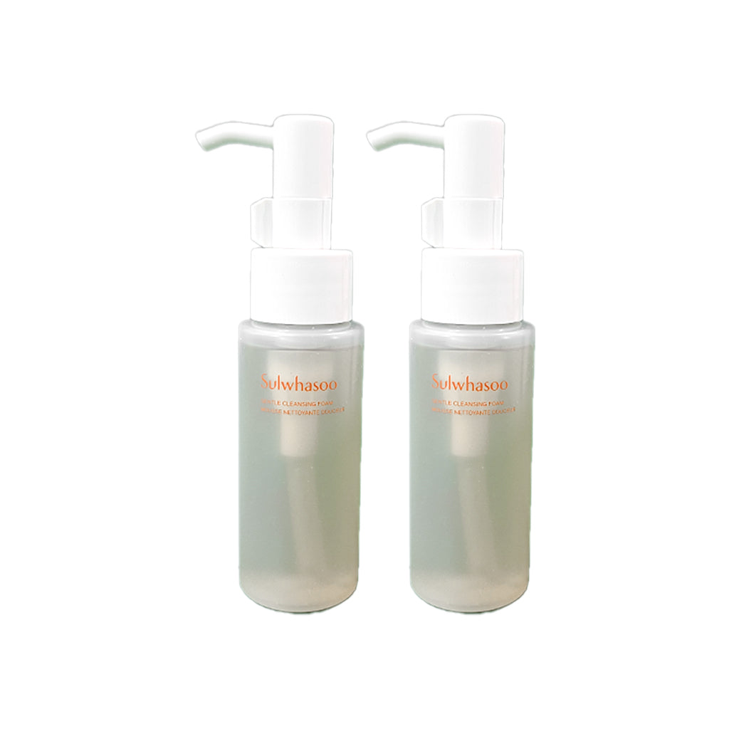 sulwhasoo gentle cleansing oil, cleansing foam ex 50g