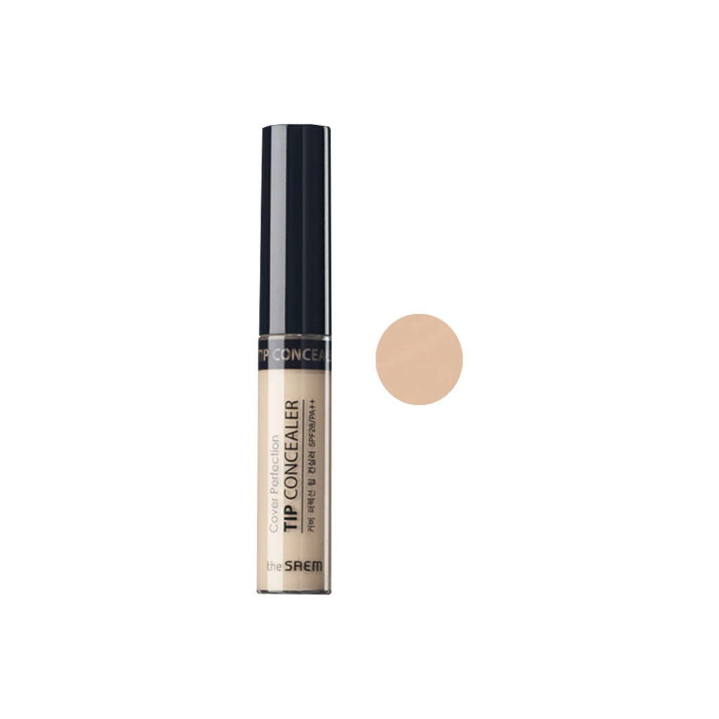 the saem cover perfection tip concealer 6 color 6.5g