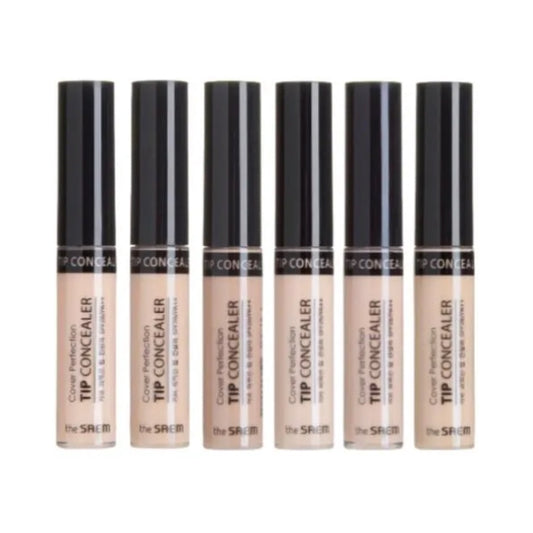 the saem cover perfection tip concealer 6 color 6.5g