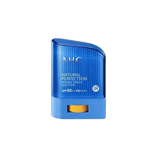 ahc natural perfection fresh sun stick 17g double shield sun stick 14g, 22g blue/green spf50+ pa++++
