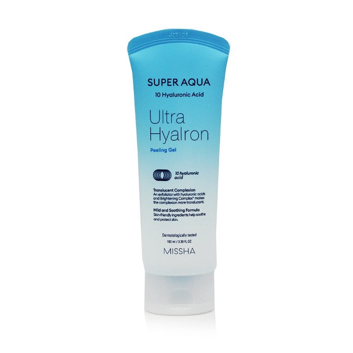 missha super aqua ultra hyalon peeling gel